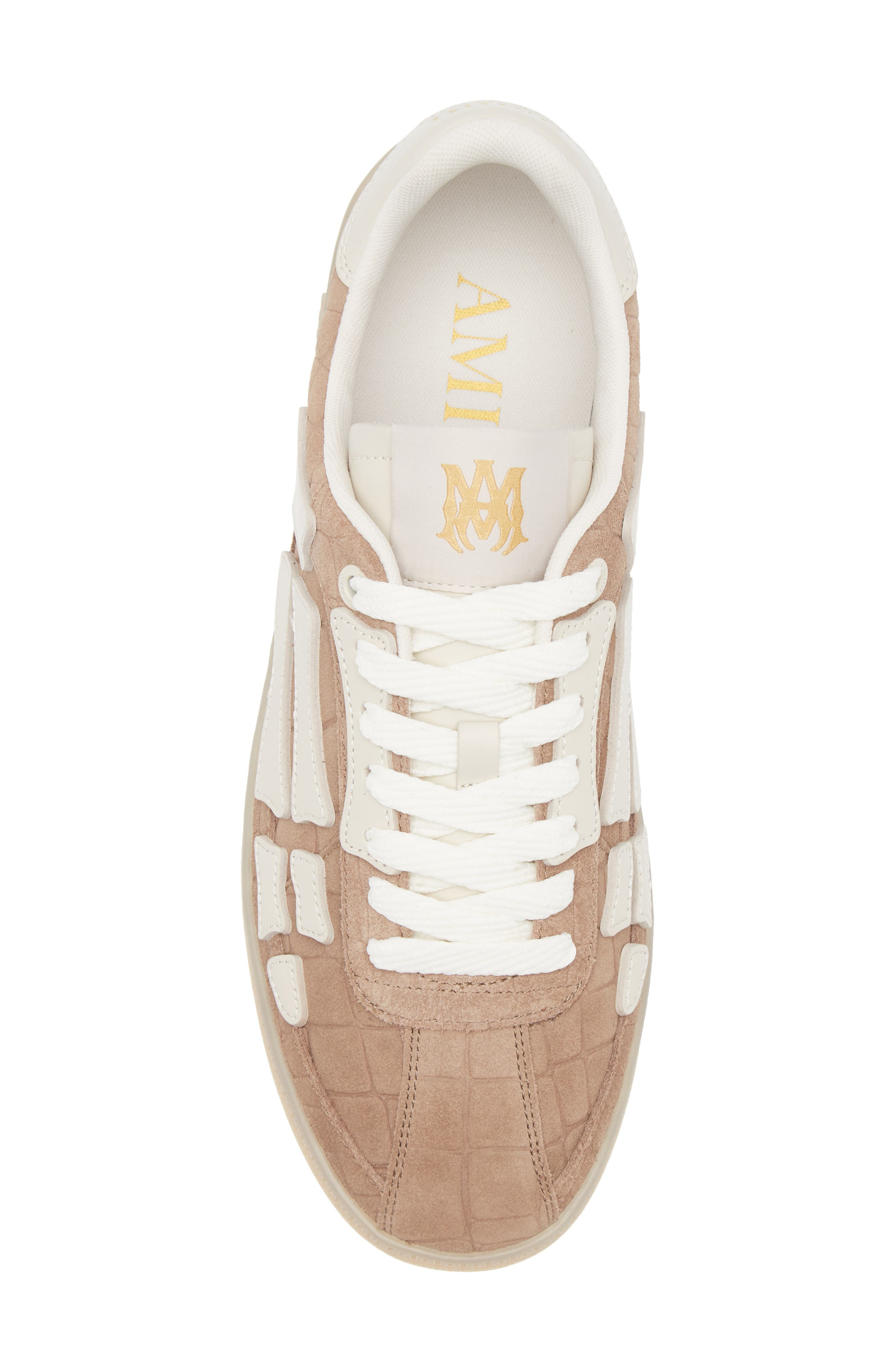 AMIRI Pacific Bones Sneaker in Malt at Nordstrom - 5