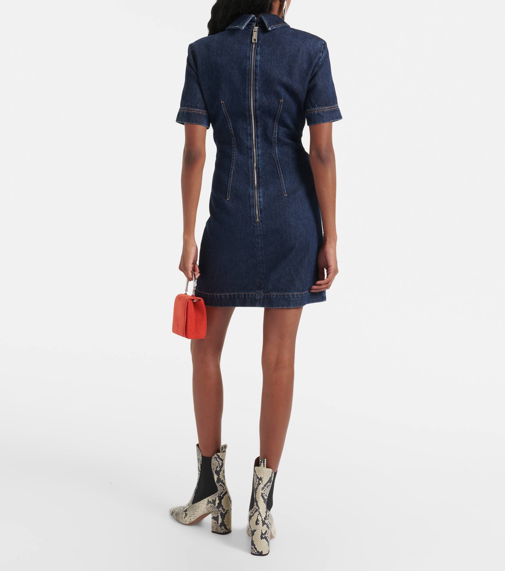 Douglas denim polo dress - 3