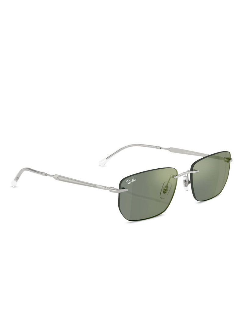 Ray-Ban square-frame rimless sunglasses outlook