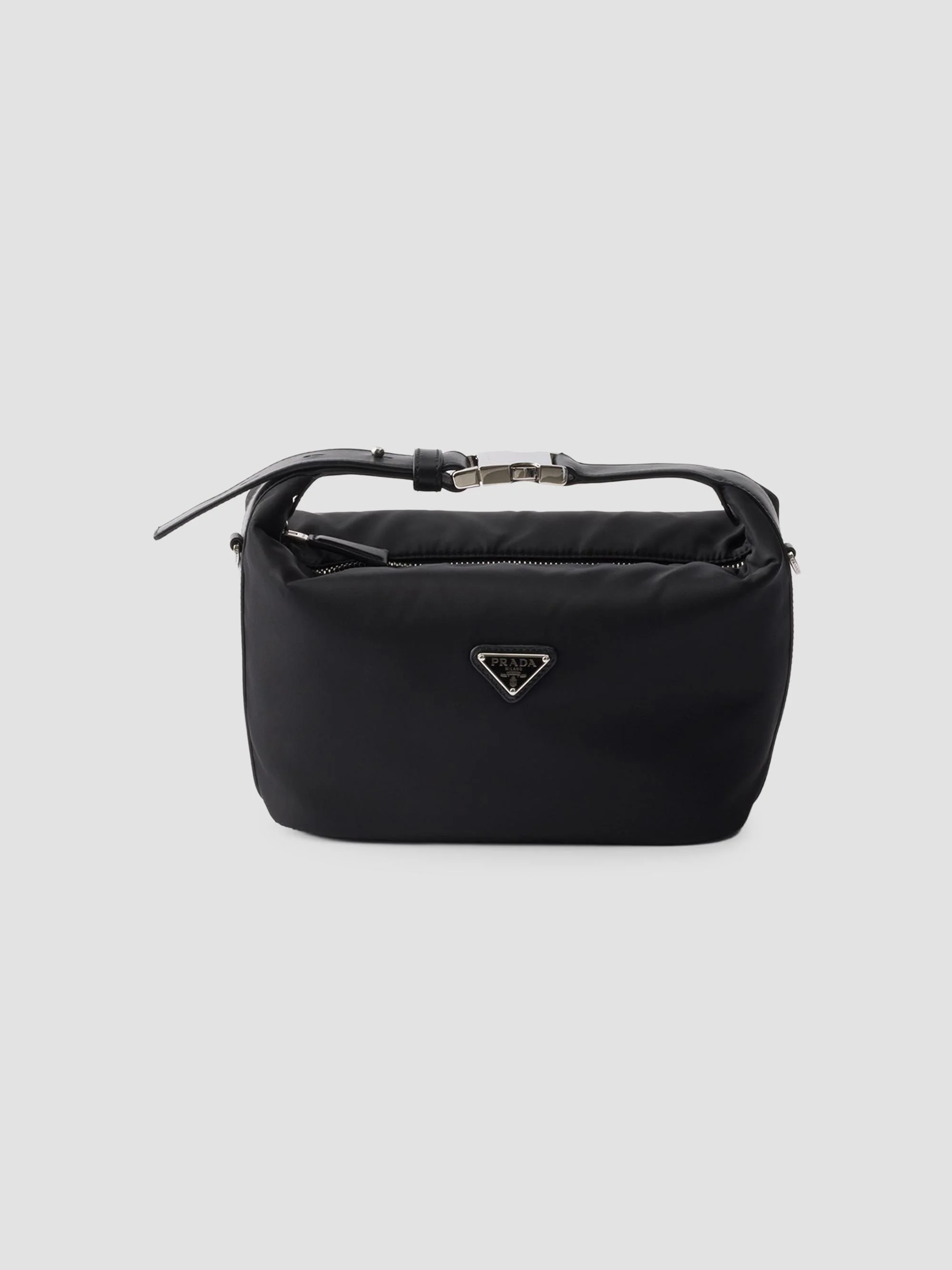 Women's Chérie Re-Nylon Mini Top Handle Bag - Black - 1