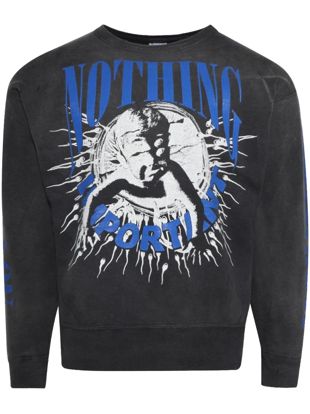 graphic-print sweatshirt - 1