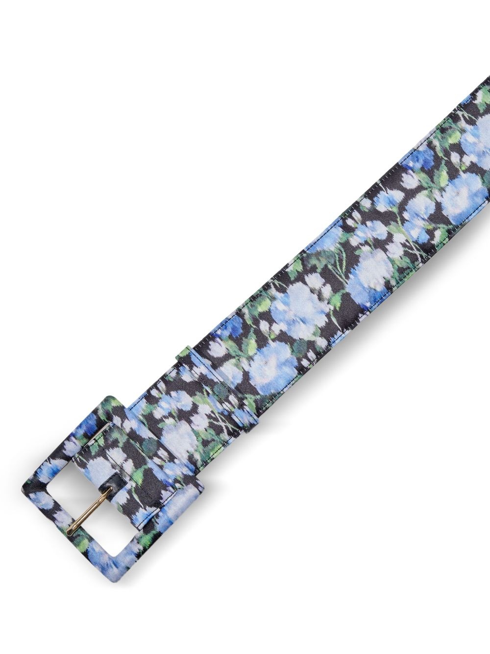 peony-print belt - 3