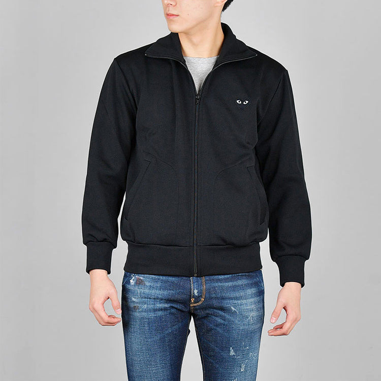 COMME des GARCONS PLAY Big Black Heart Track Jacket 'Black' AZ-T256-051-1 - 3
