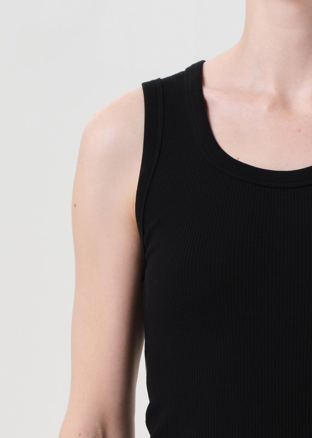 POPPY TANK IN BLACK - 5