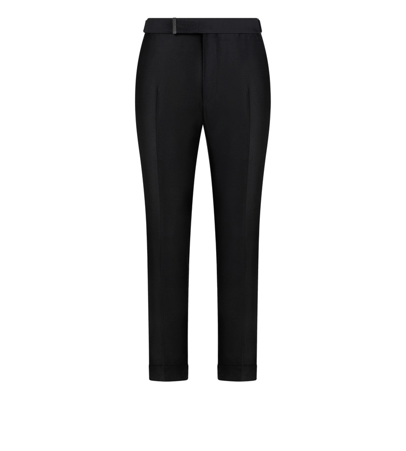 MOHAIR SILK TWILL DYLLAN PANT 1