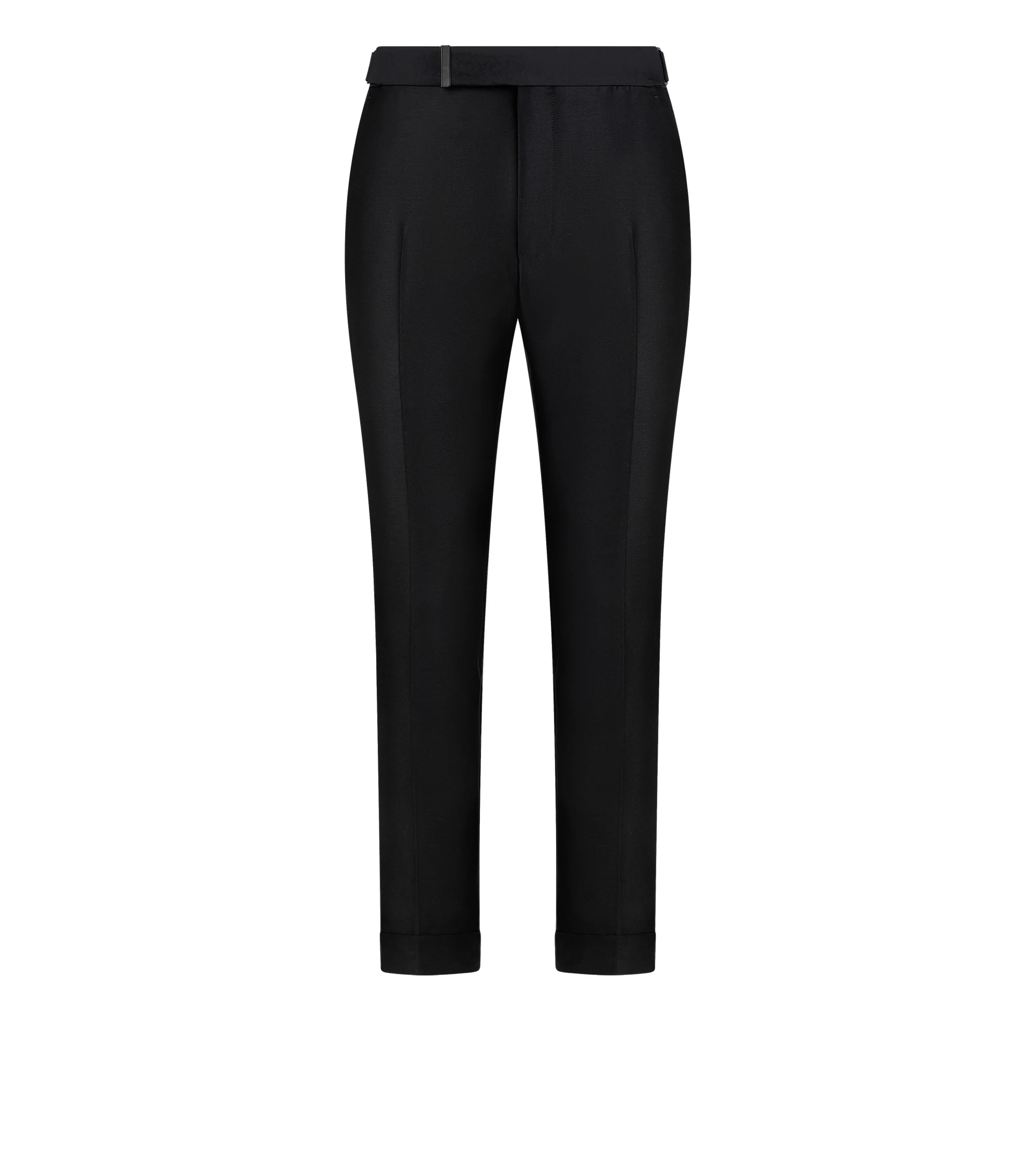 MOHAIR SILK TWILL DYLLAN PANT - 1
