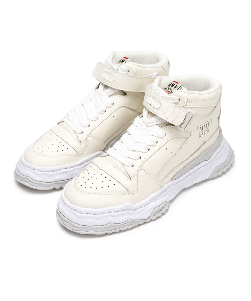 "KEITH" OG Sole Leather High-top Sneaker 10