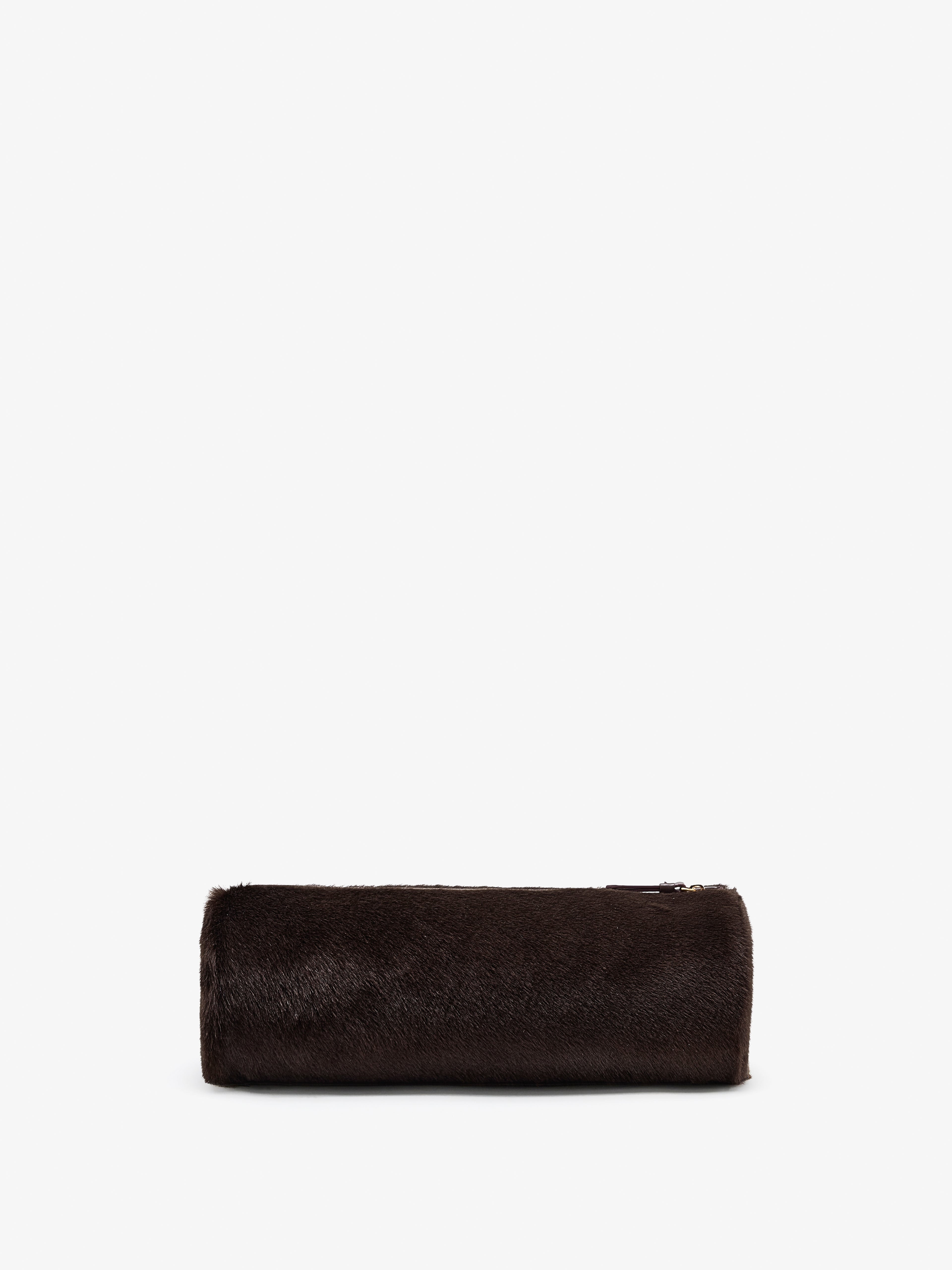 Silo Clutch in Shearling - 4