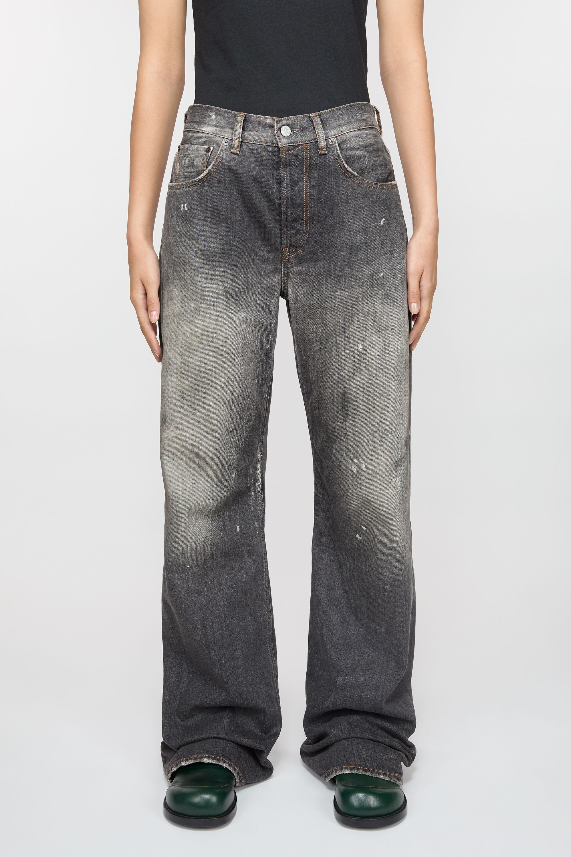 Loose fit jeans - 2021F - Black - 3