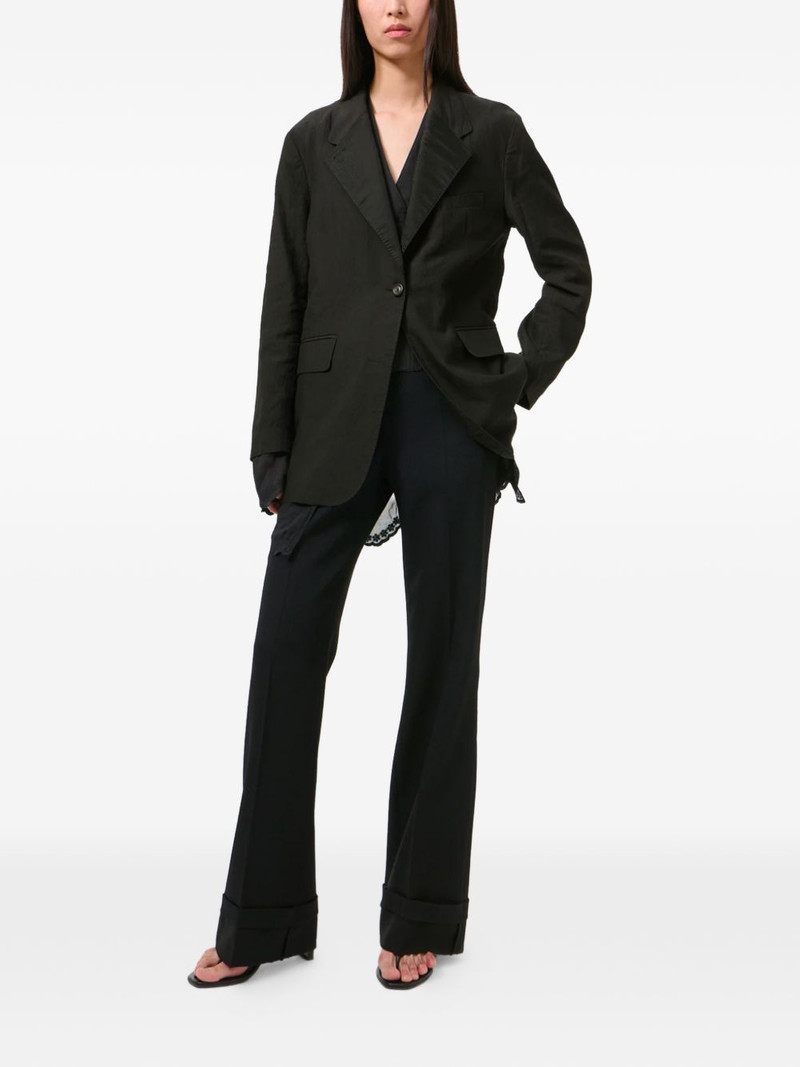 Our Legacy reversible drip blazer outlook