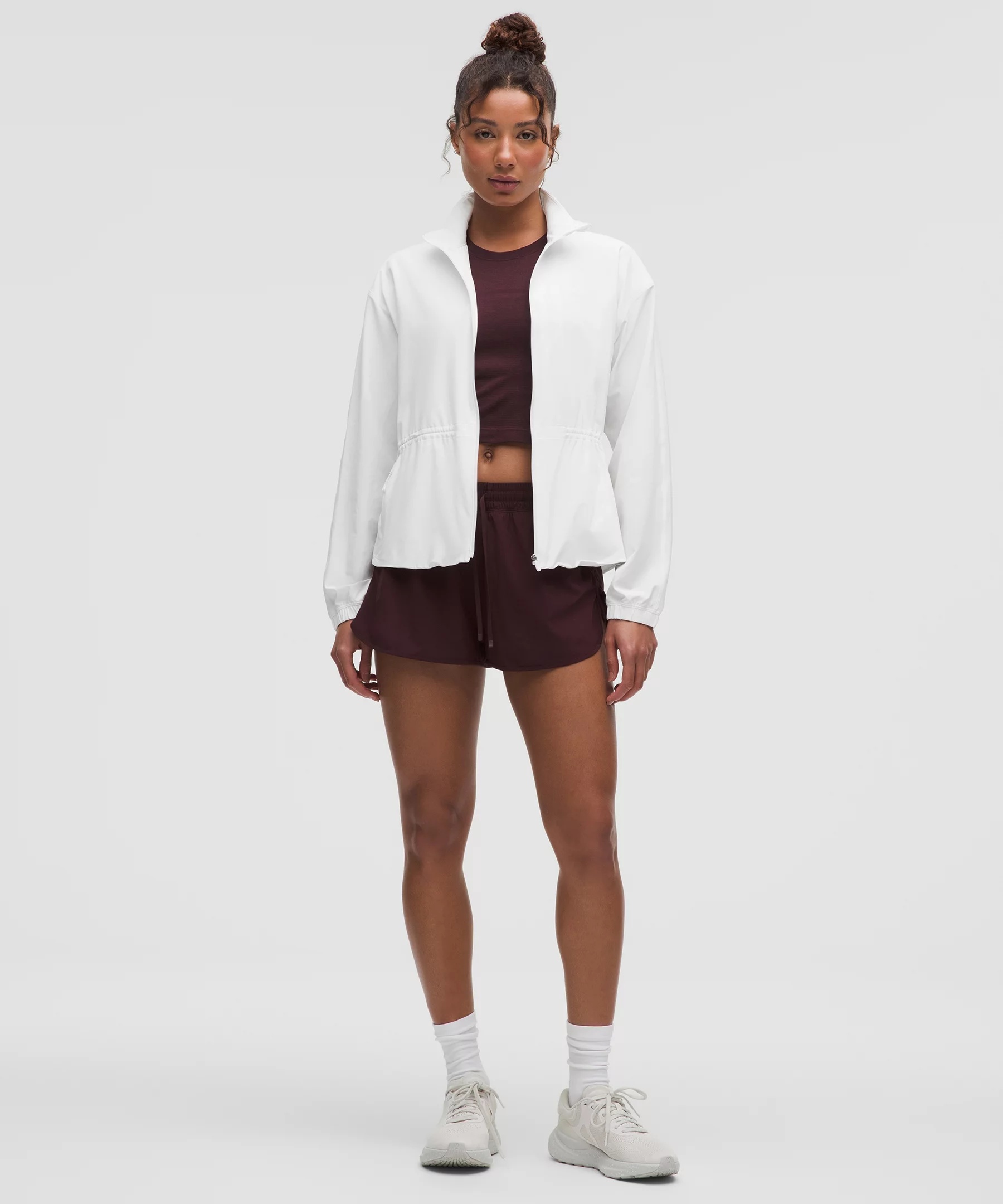 UV-Protective Cinch-Waist Running Jacket - 2