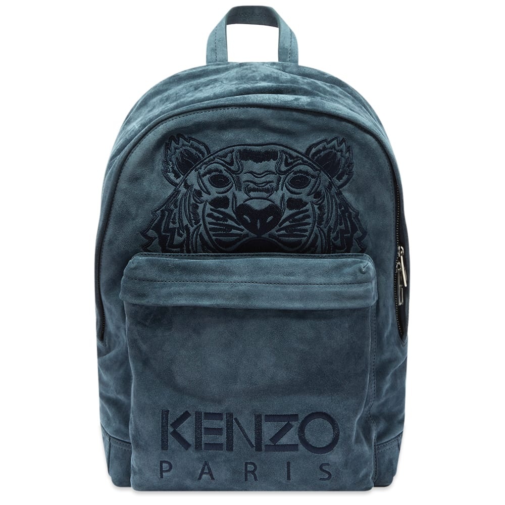 Kenzo Suede Tiger Backpack - 1