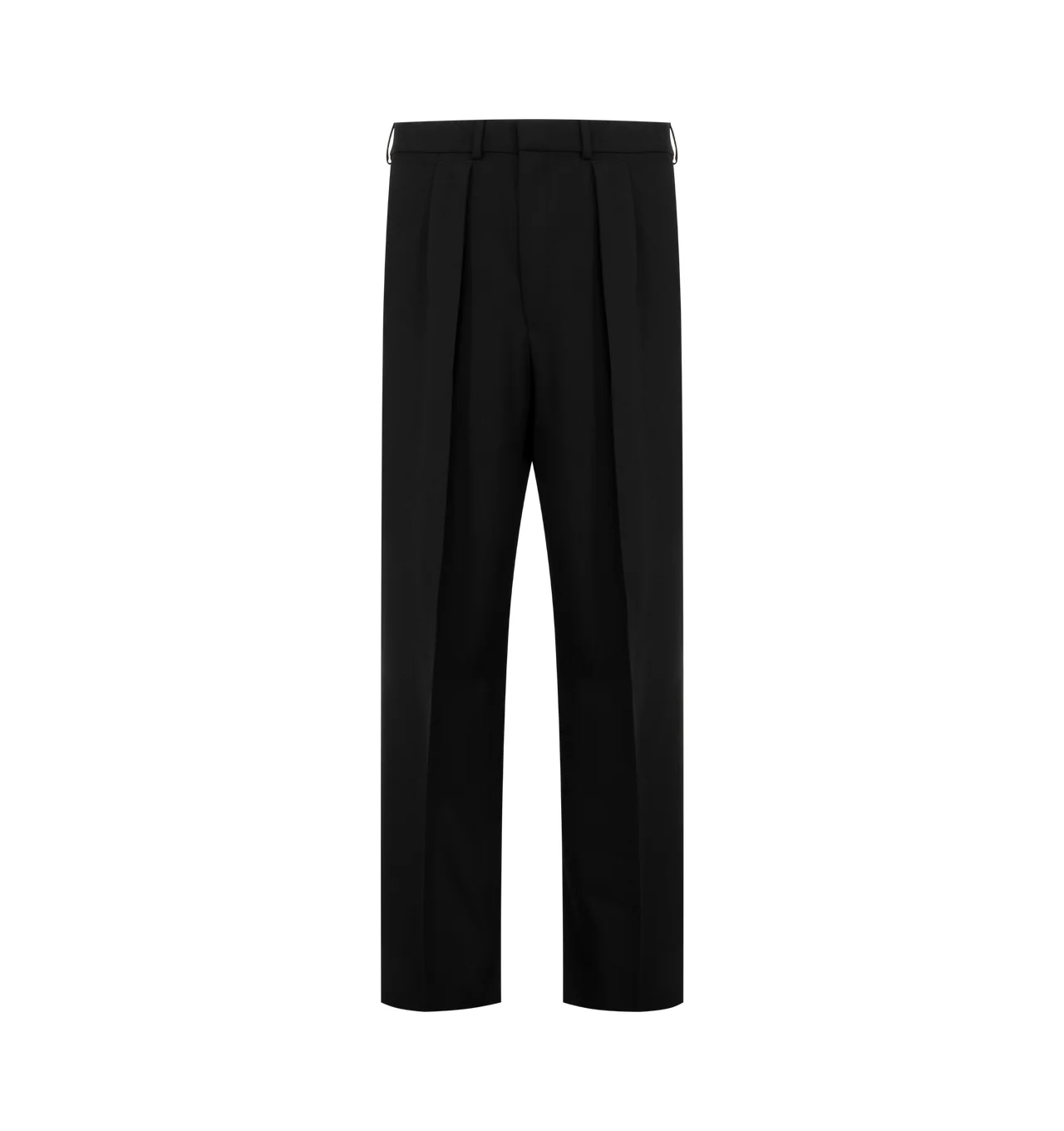TWILL DOUBLE PLEAT PANT - 1