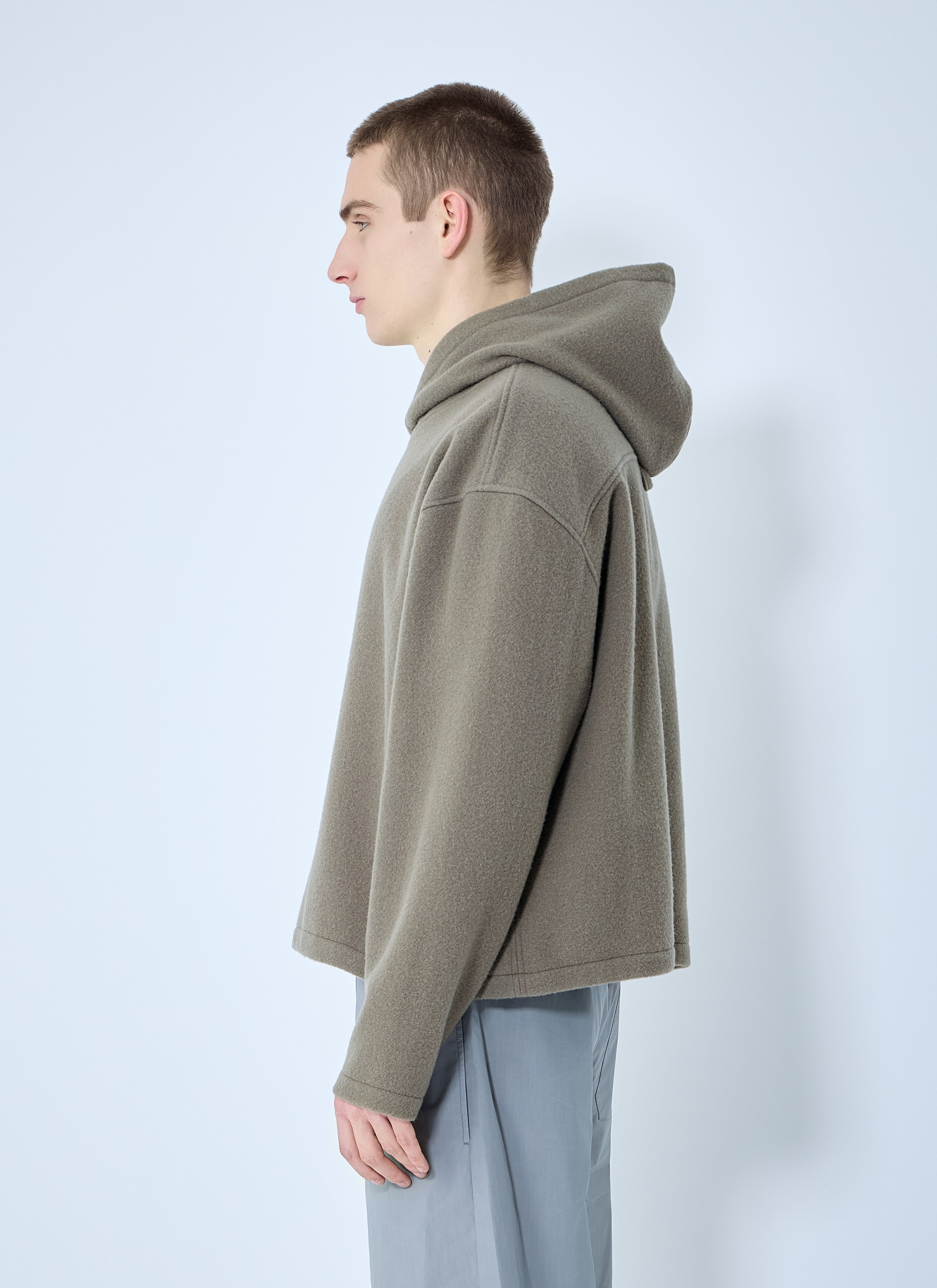 Rier Men Fleece Hooded Sweatshirt - 3