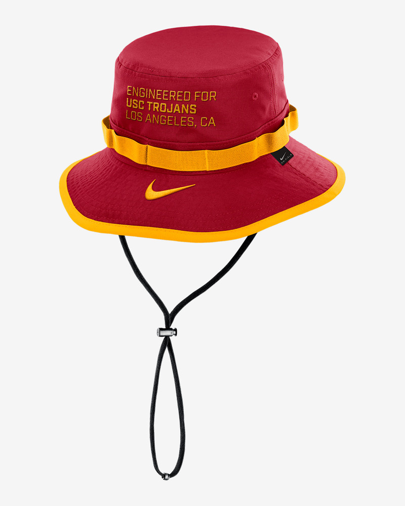 Nike USC Sideline Apex Gameday Boonie Men's Nike Dri-FIT College Bucket Hat outlook