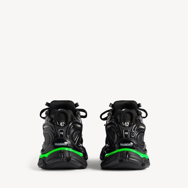 Men's Runner Led Sneaker in Black 5
