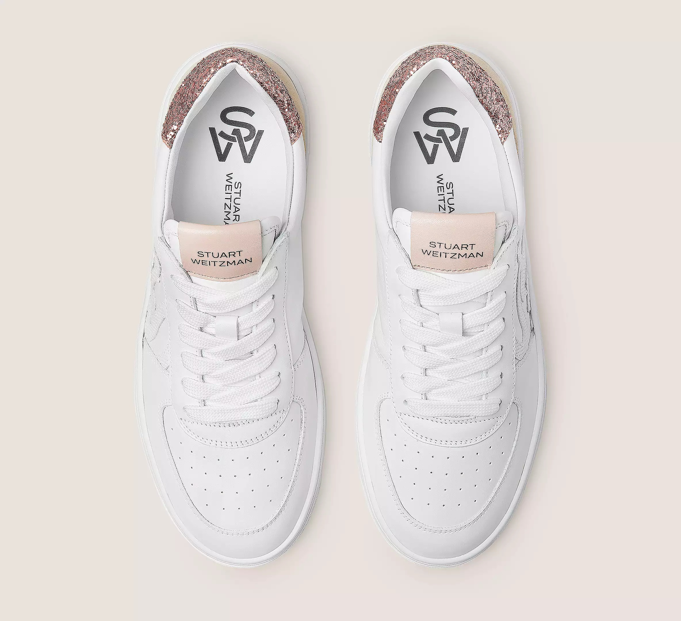 SW COURTSIDE MONOGRAM SNEAKER - 5