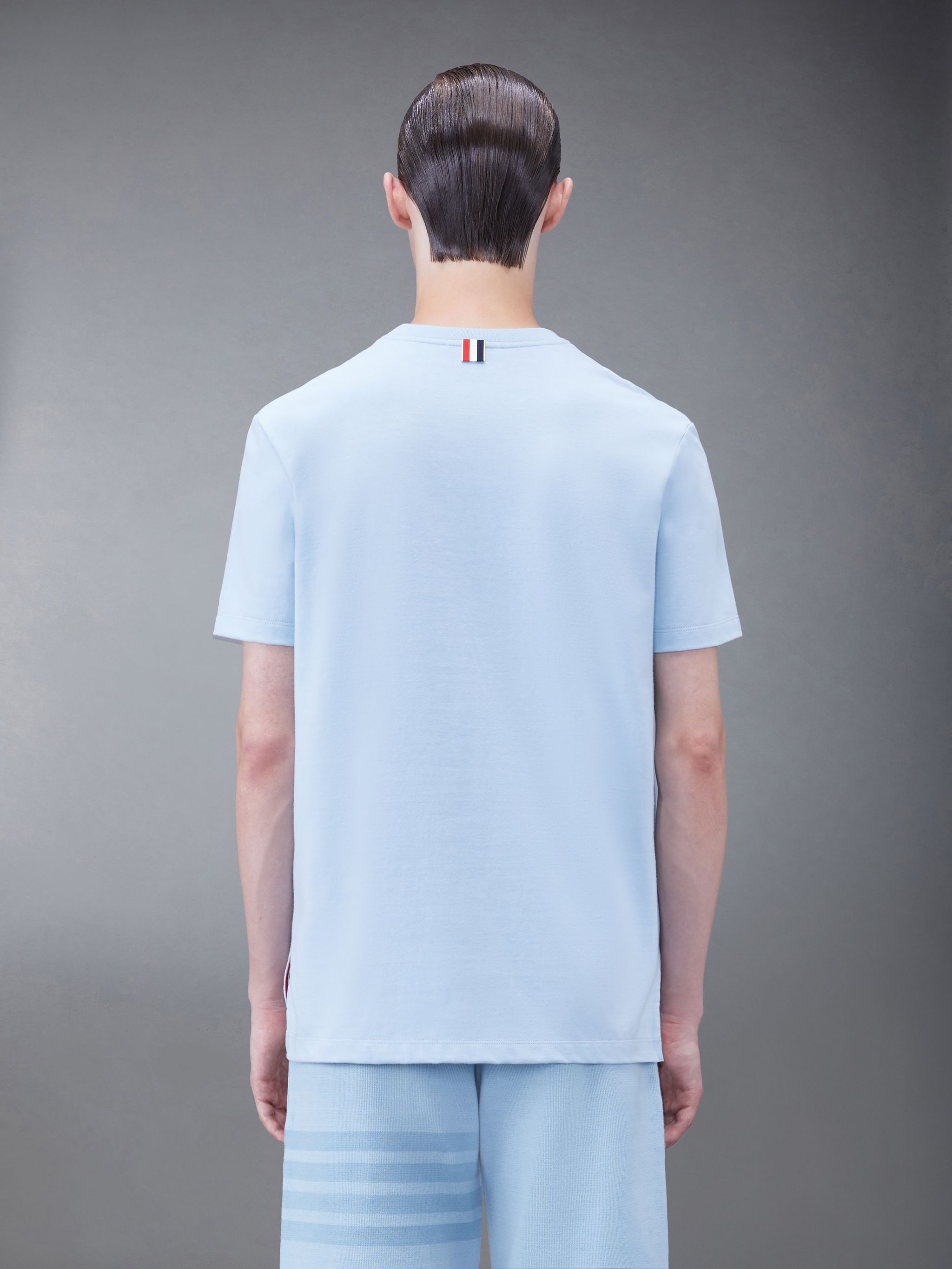 patch-detail short-sleeve T-shirt - 2