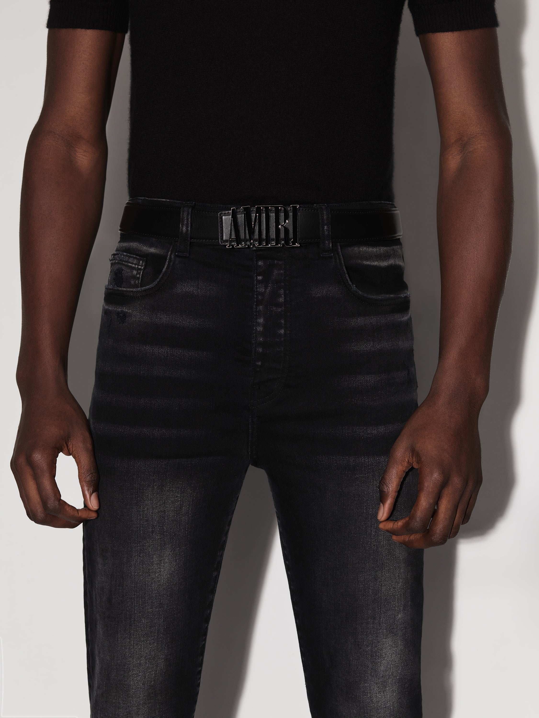 NAPPA AMIRI 4CM BELT - 4