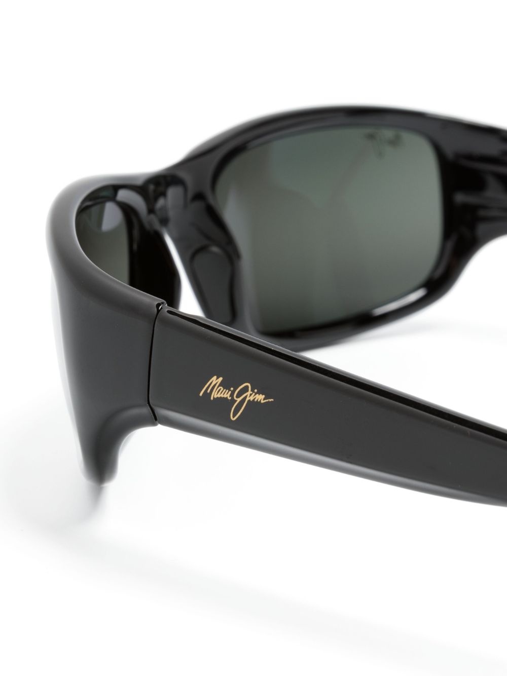 logo-print rectangle-frame sunglasses - 3