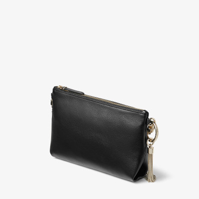 JIMMY CHOO Callie Mini
Black Nappa Leather Mini Clutch Bag outlook