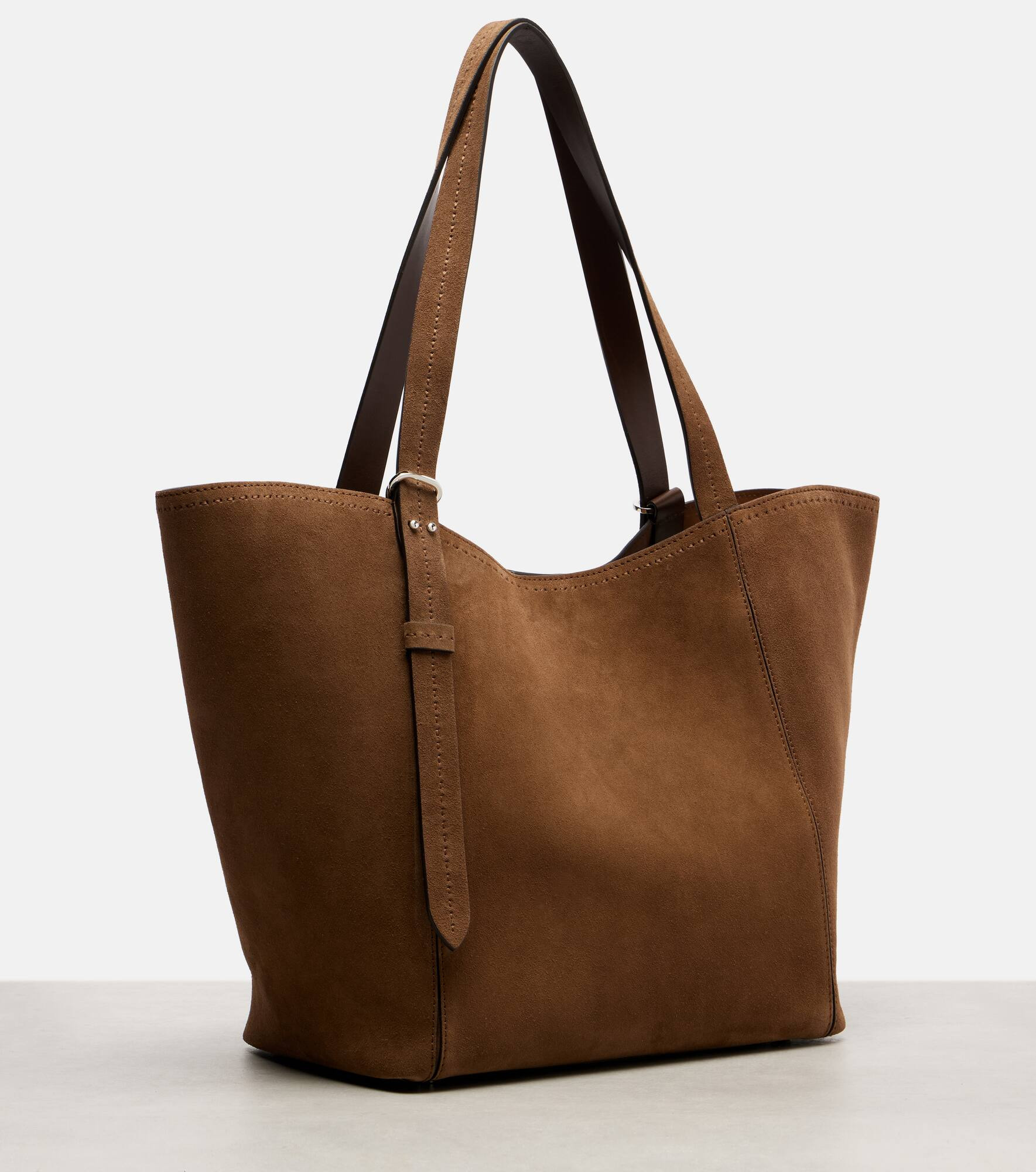 Archetipo Large suede tote bag - 4