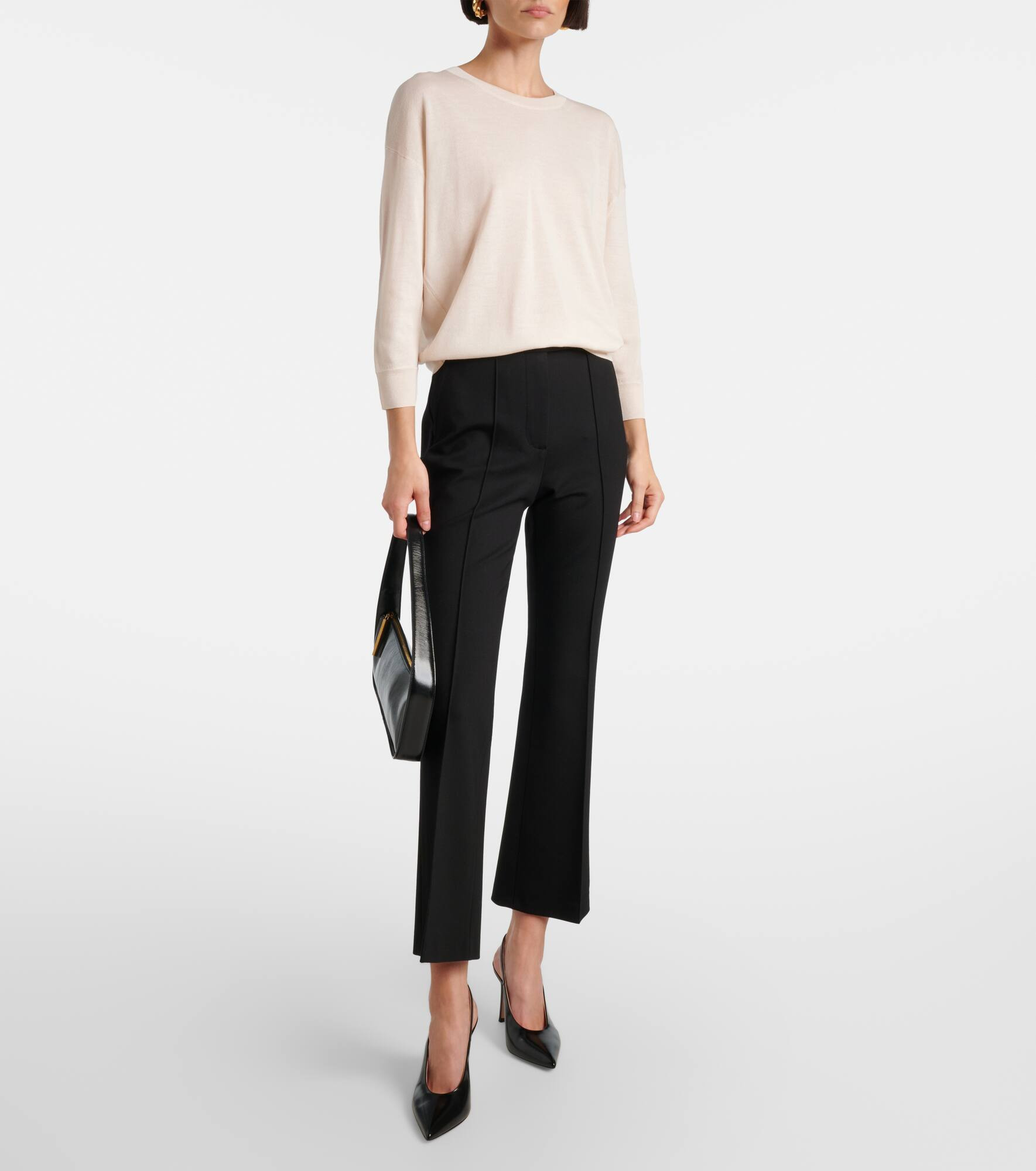 Refined Essentials wool and cotton sweater - 2