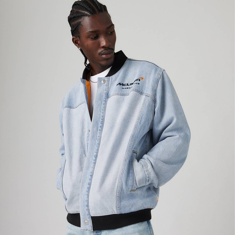 Levi's LEVI'S® X MCLAREN RACING TRACK TRUCKER JACKET outlook