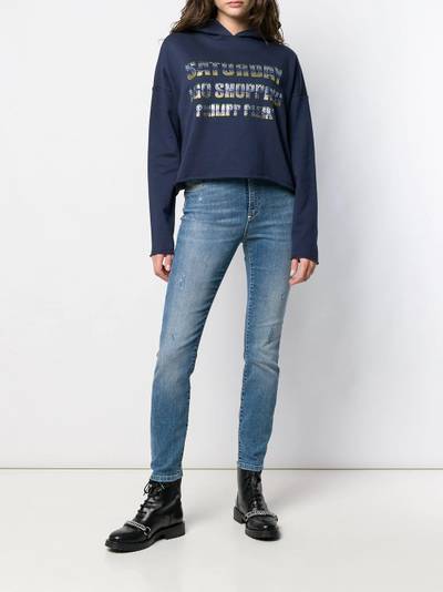 PHILIPP PLEIN high-waisted skinny jeans outlook