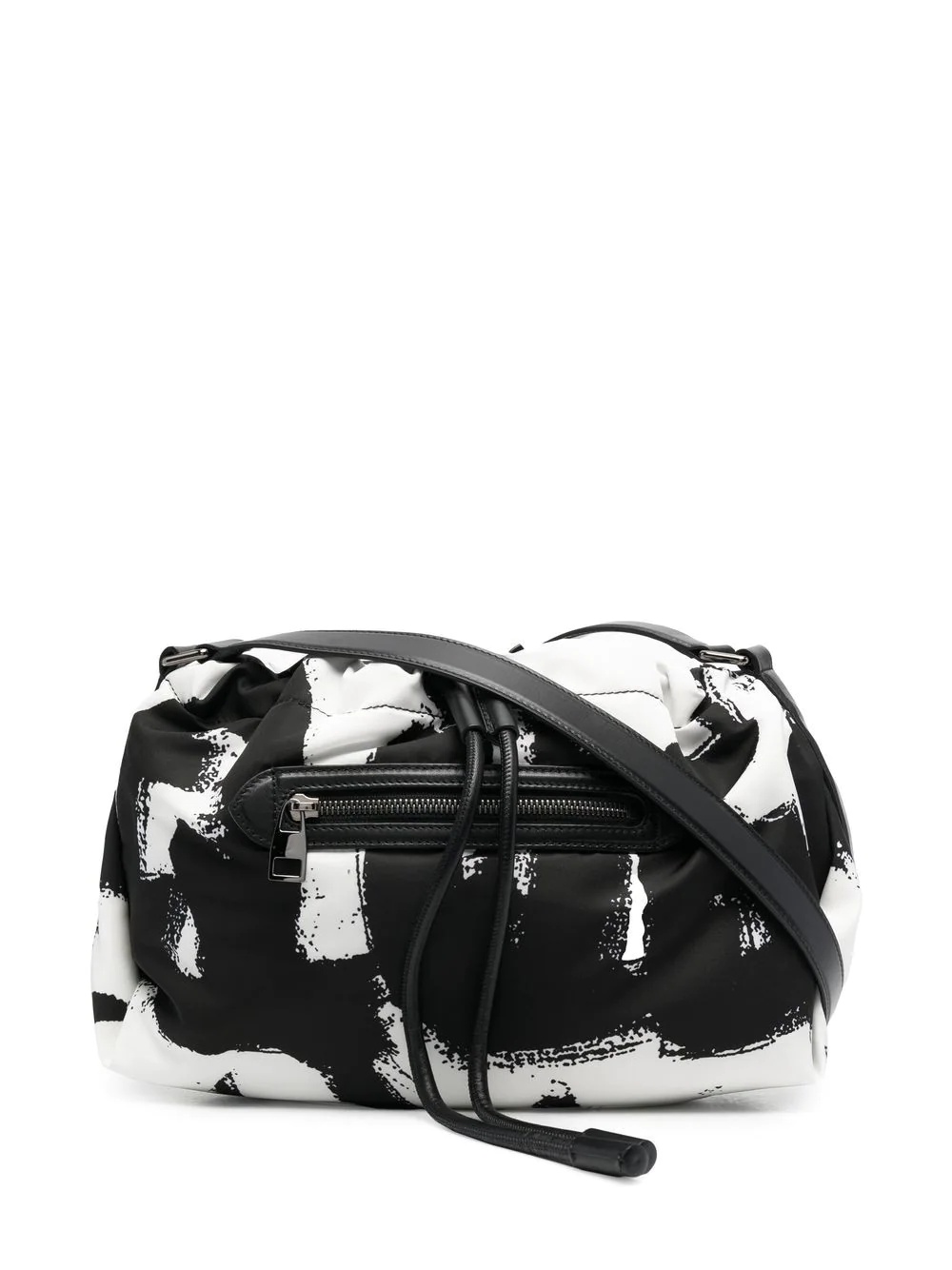 Graffiti-print crossbody bag - 1