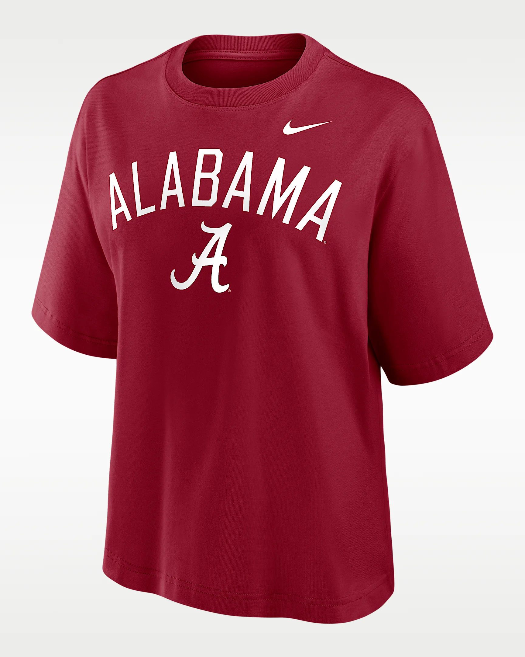 Alabama Arch Over Logo Boxy Women's Nike College T-Shirt - 1