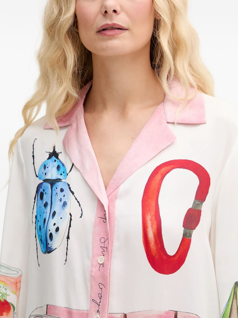 graphic-print shirt 4