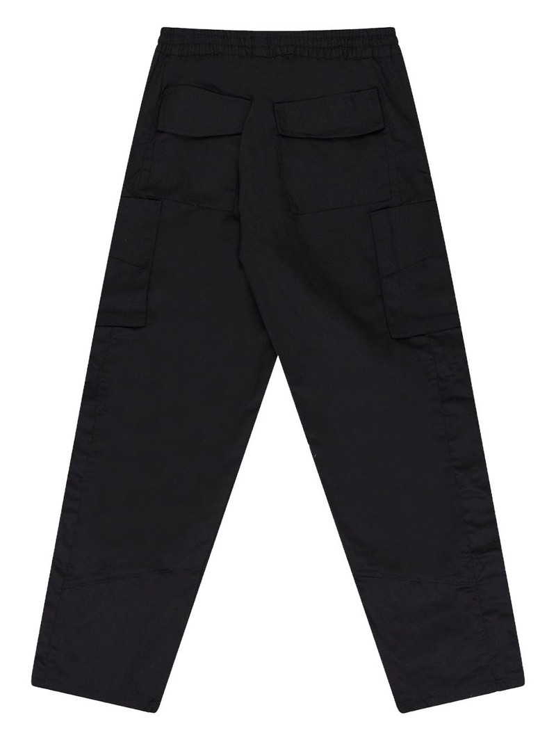 Rhude twill-texture cargo trousers outlook