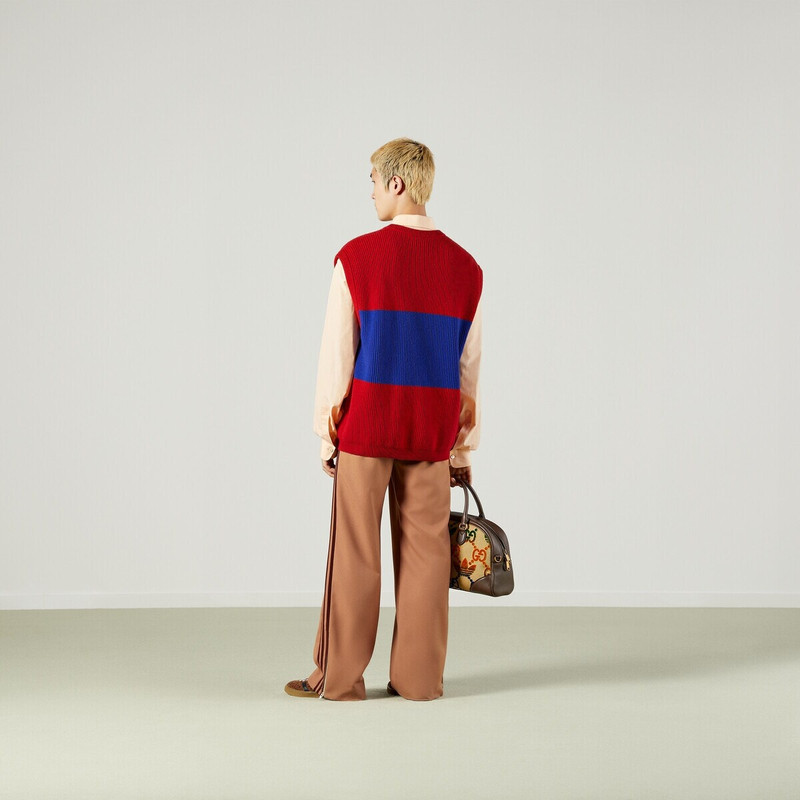 adidas x Gucci wool vest 3