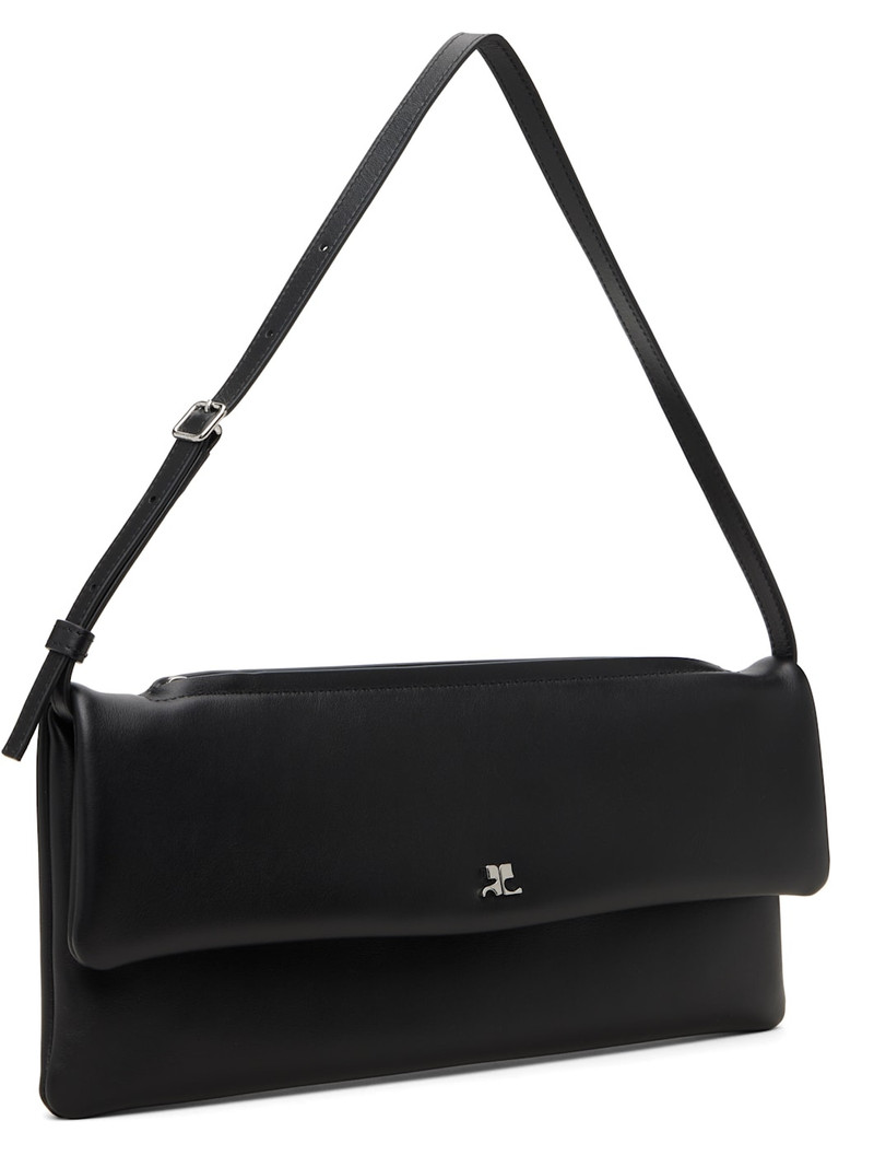 courrèges Black Cuff Leather Clutch outlook