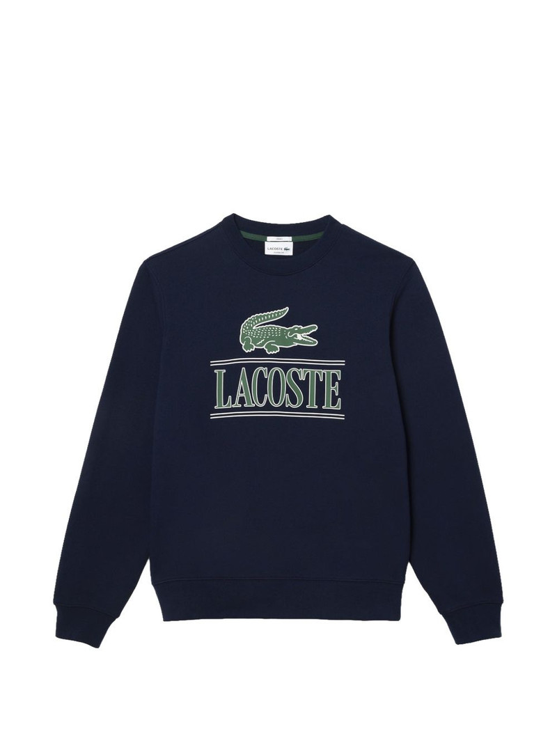 logo crew-neck sweatshirt 1