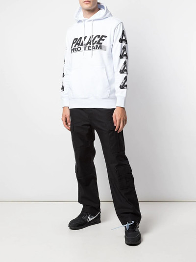 PALACE logo print hoodie outlook