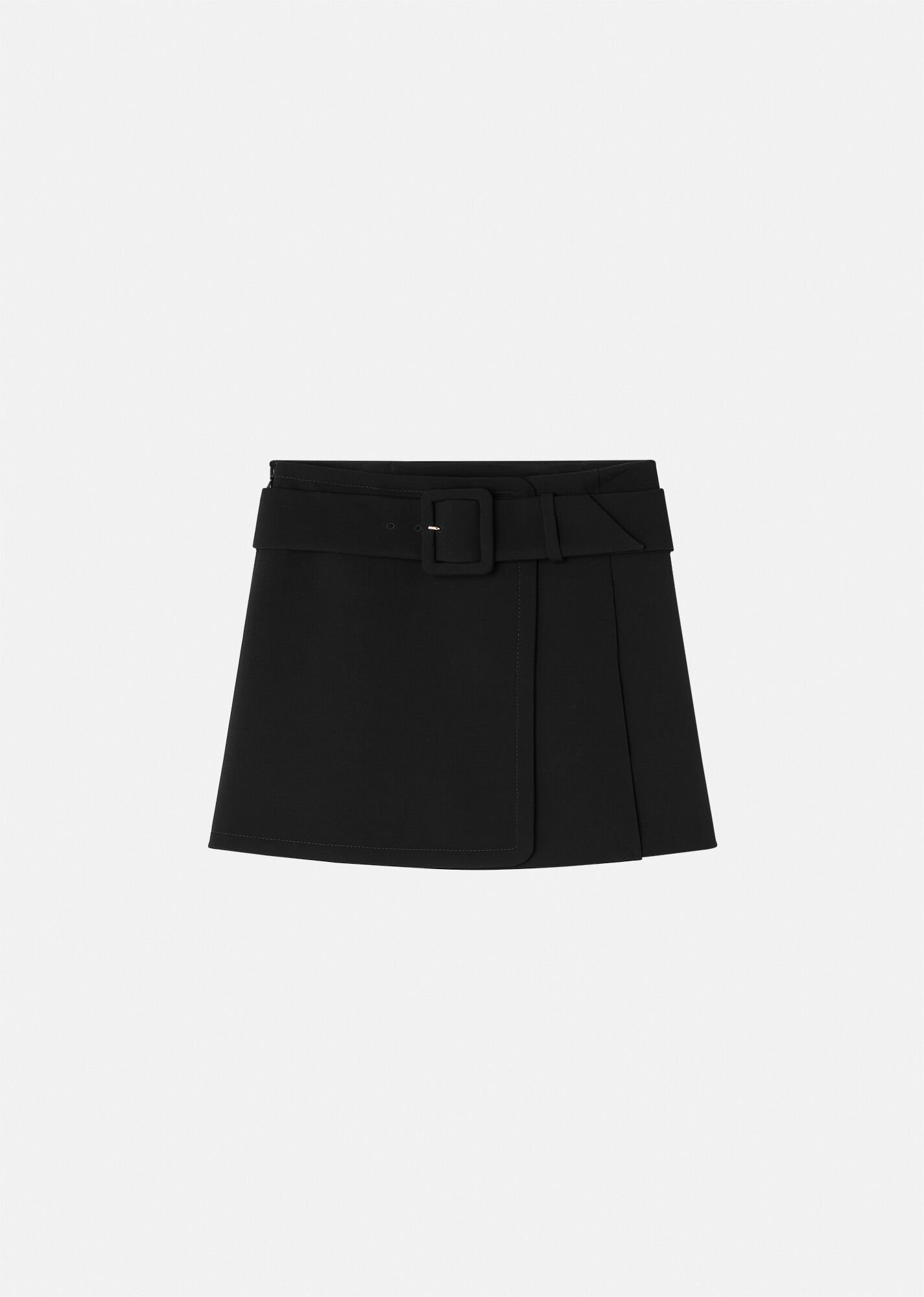 Wool Mini Skirt - 1