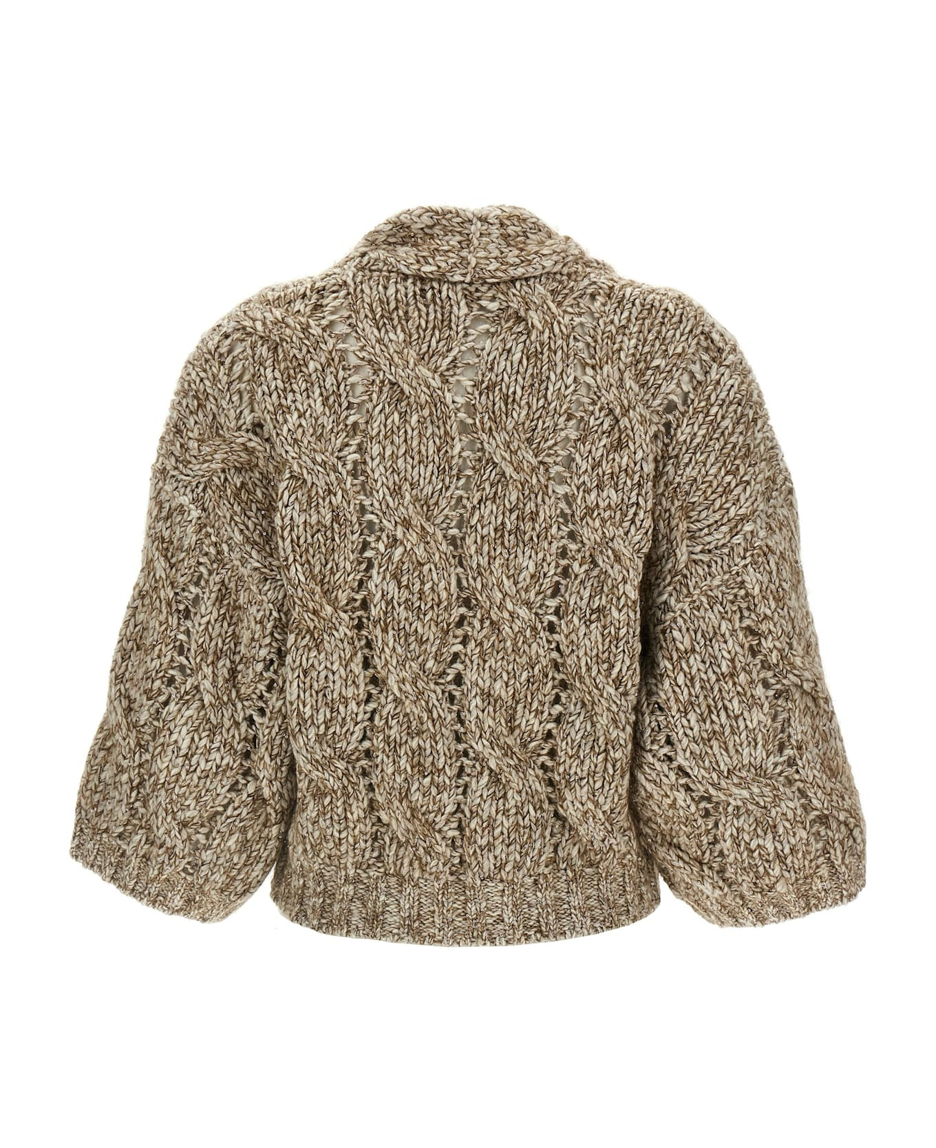 Short-sleeved Cardigan - 2