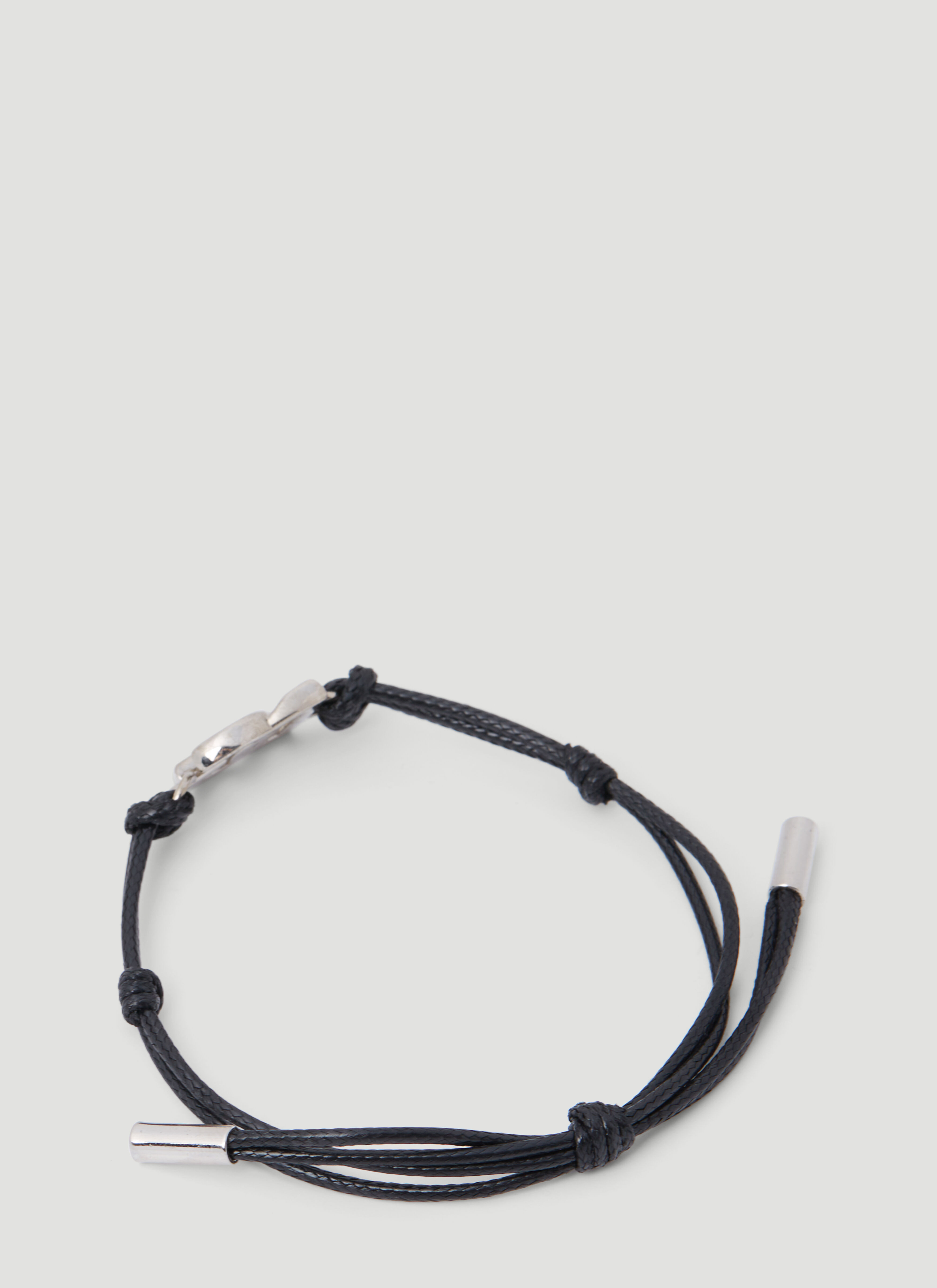 Monogram Plaque Cord Bracelet - 2