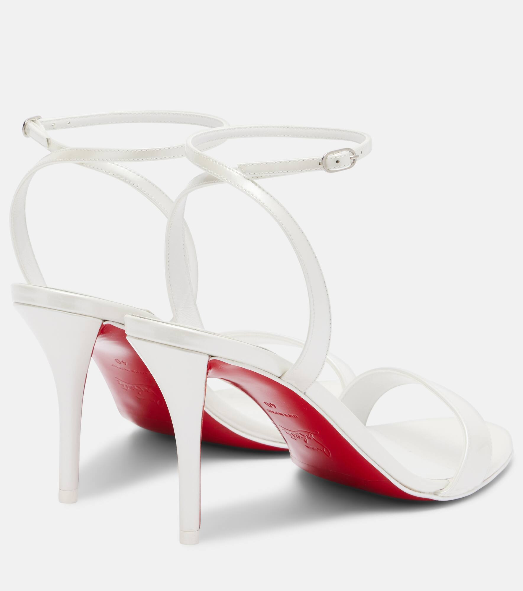 Miss Z 80 patent leather sandals - 2