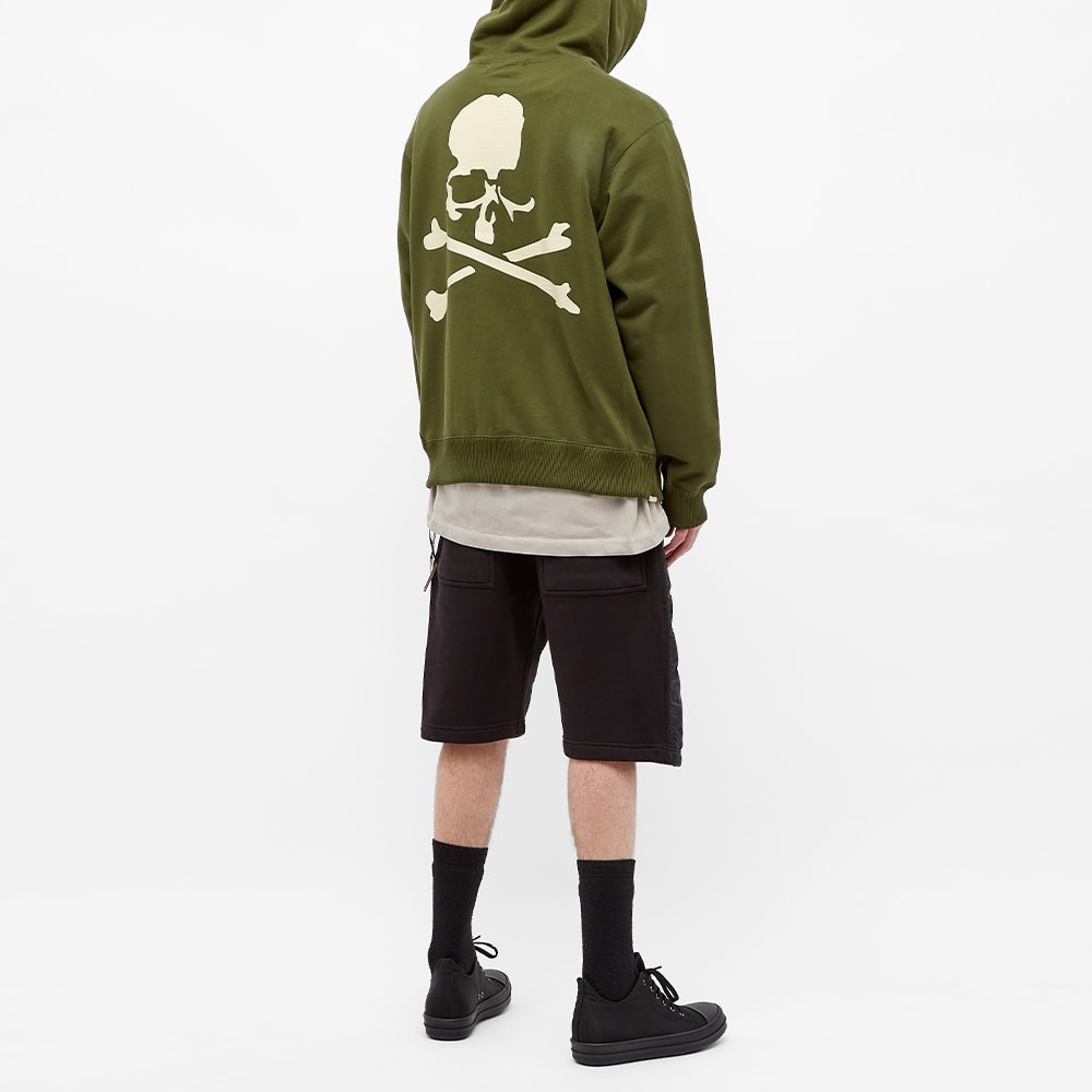 MASTERMIND WORLD Monogram Foam Print Popover Hoody - 7