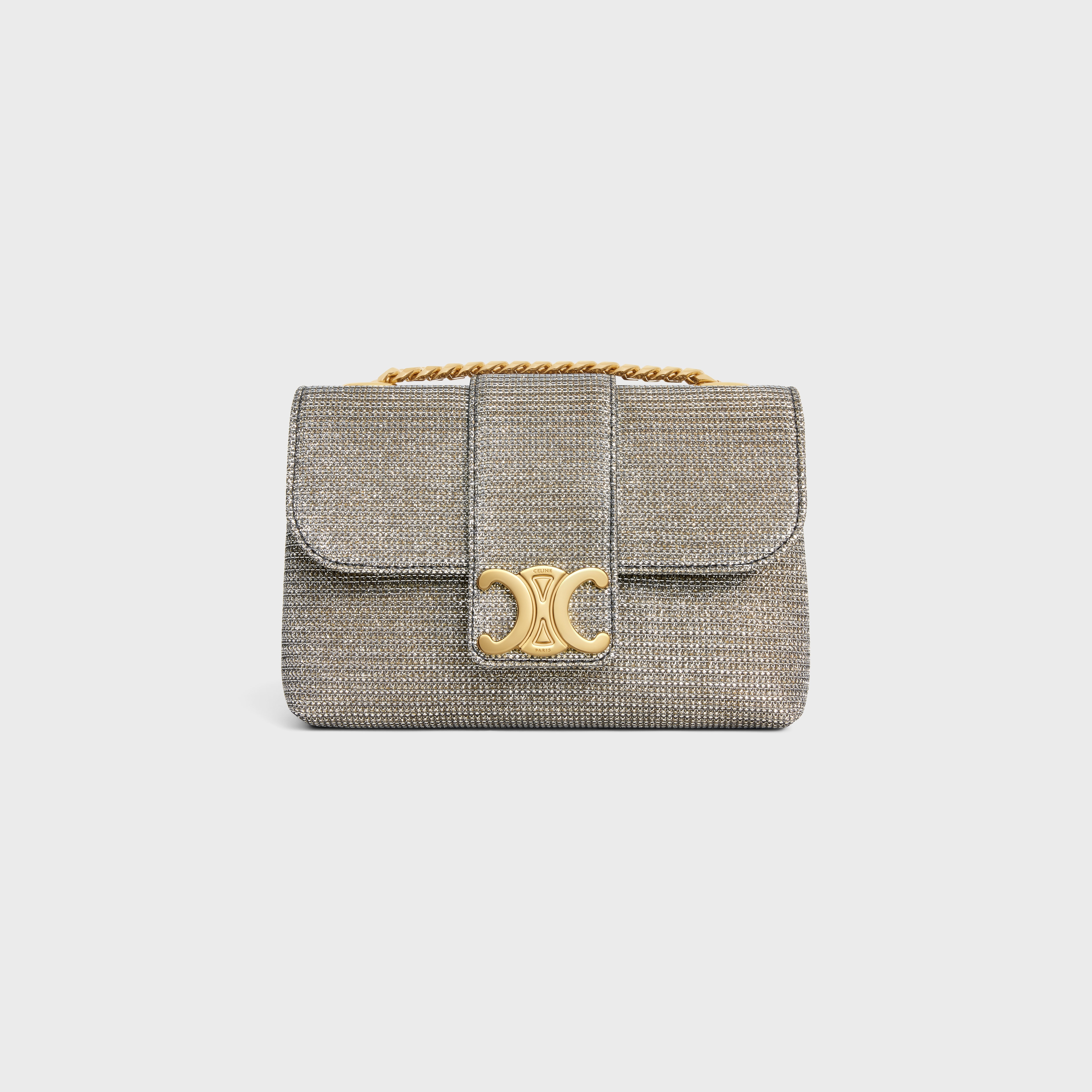 MINI CELINE VICTOIRE in GLITTER TEXTILE - 1