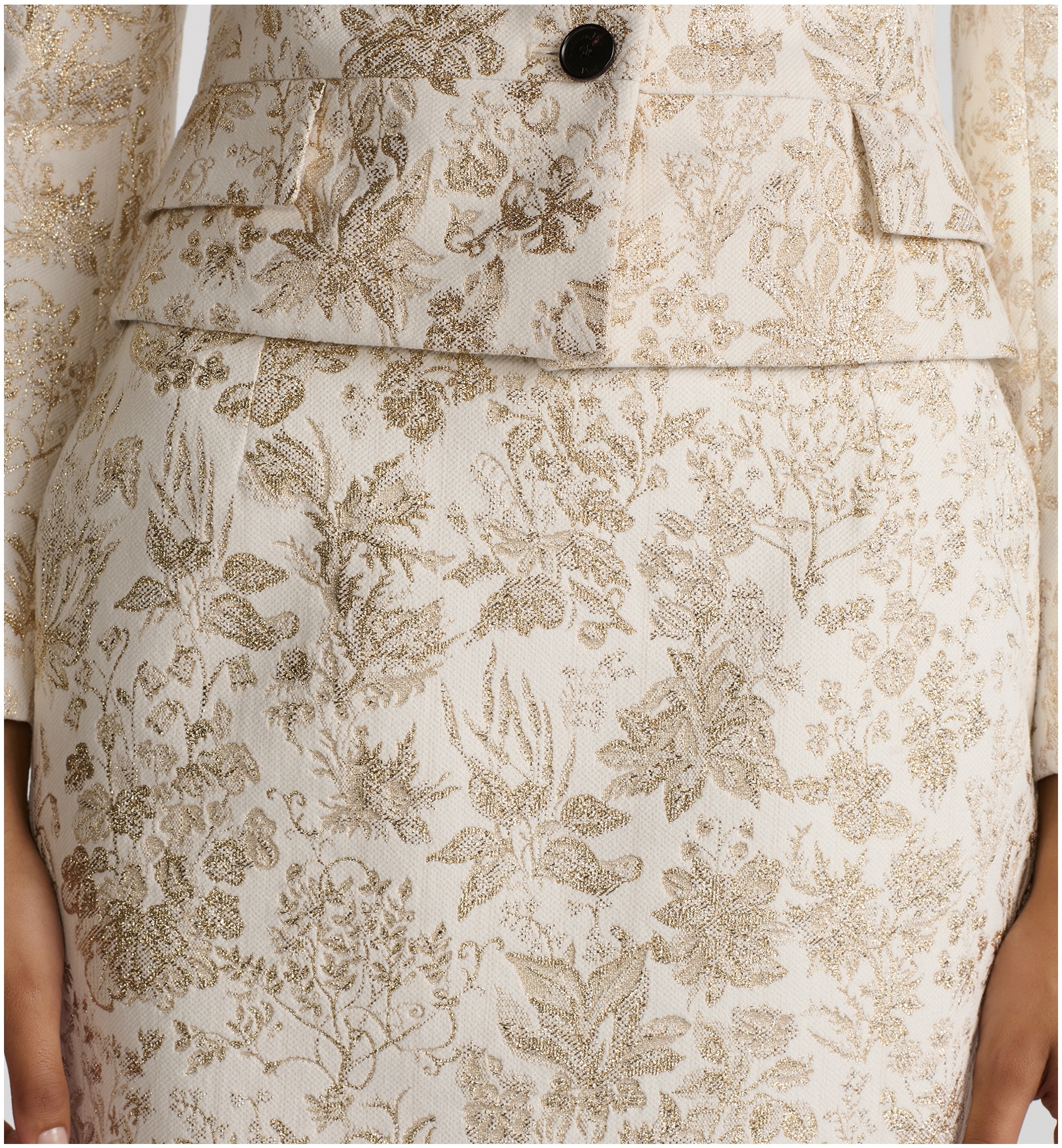 Mid-Length Straight-Cut Skirt - 5