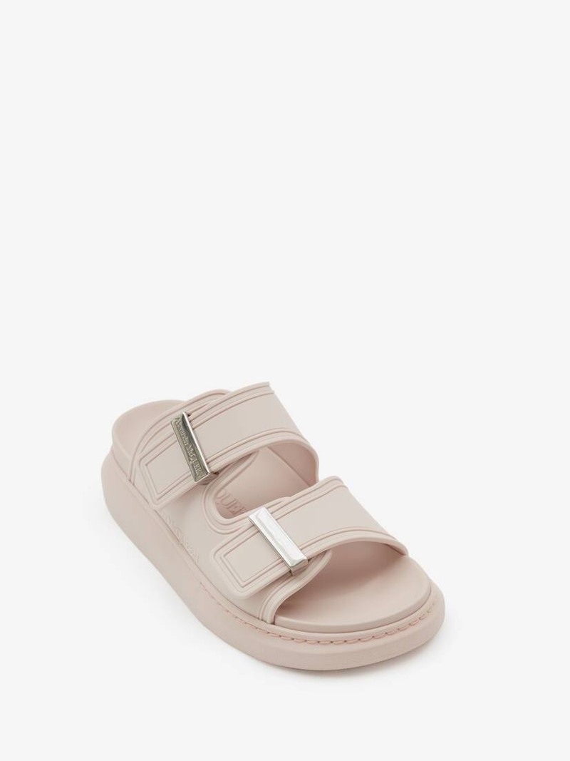 Alexander McQueen Women's Hybrid Slide in Tea Rose outlook