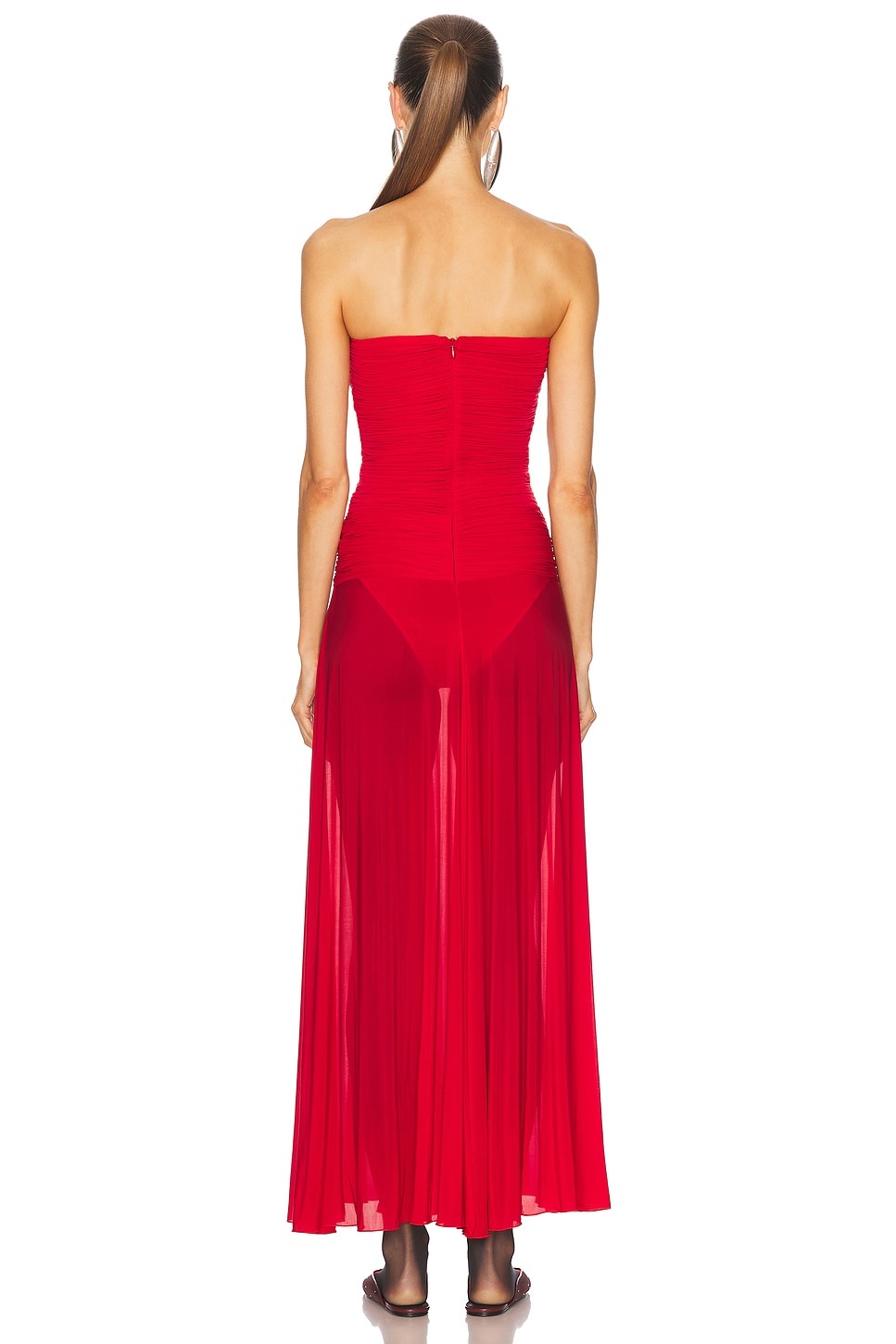 Strapless Long Dress - 3