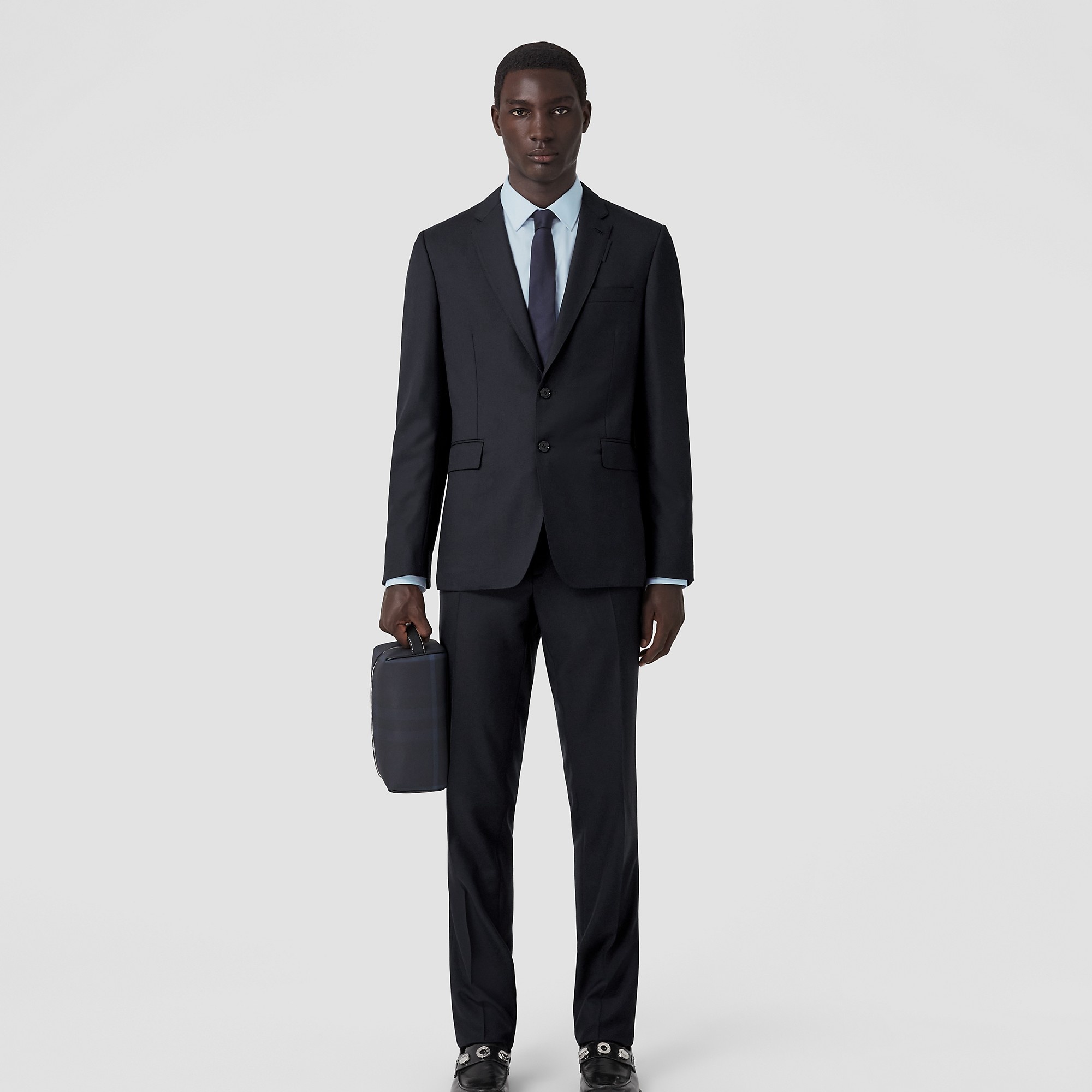 Slim Fit Wool Tailored Jacket - 2