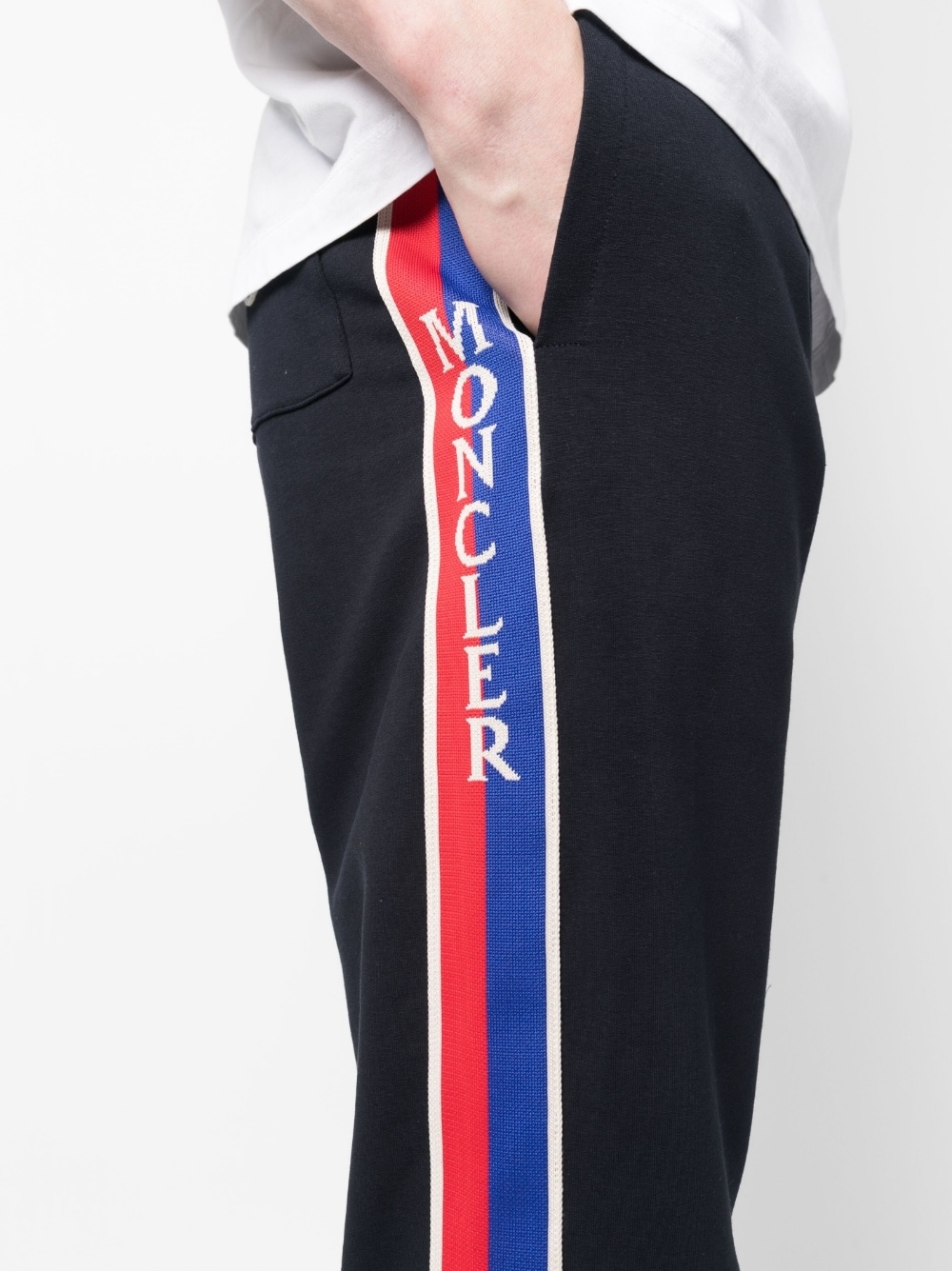 rear logo-patch track pants - 5