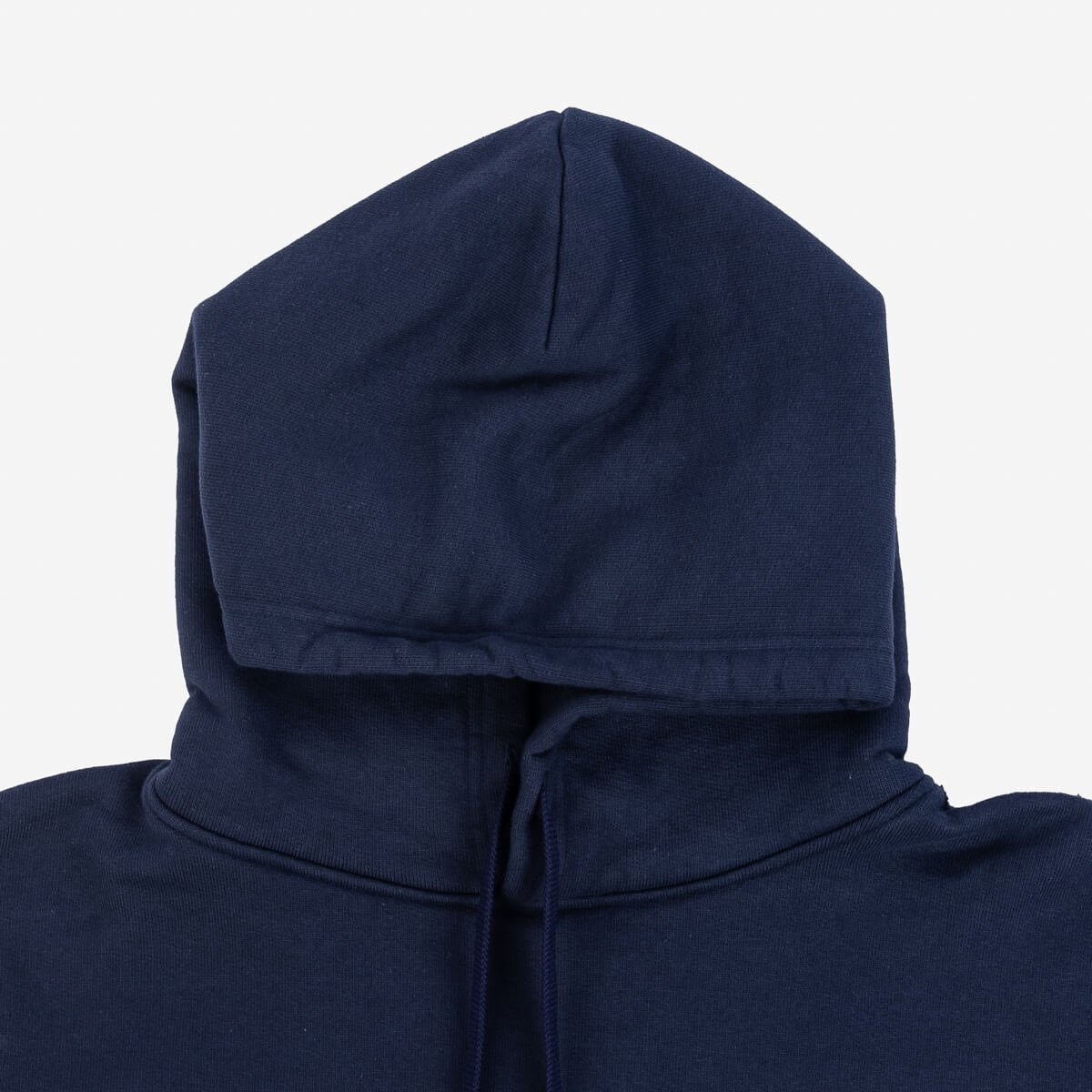 IHSW-59-NAV Printed 14oz Ultra Heavyweight Loopwheel Cotton Hoodie - Navy - 7