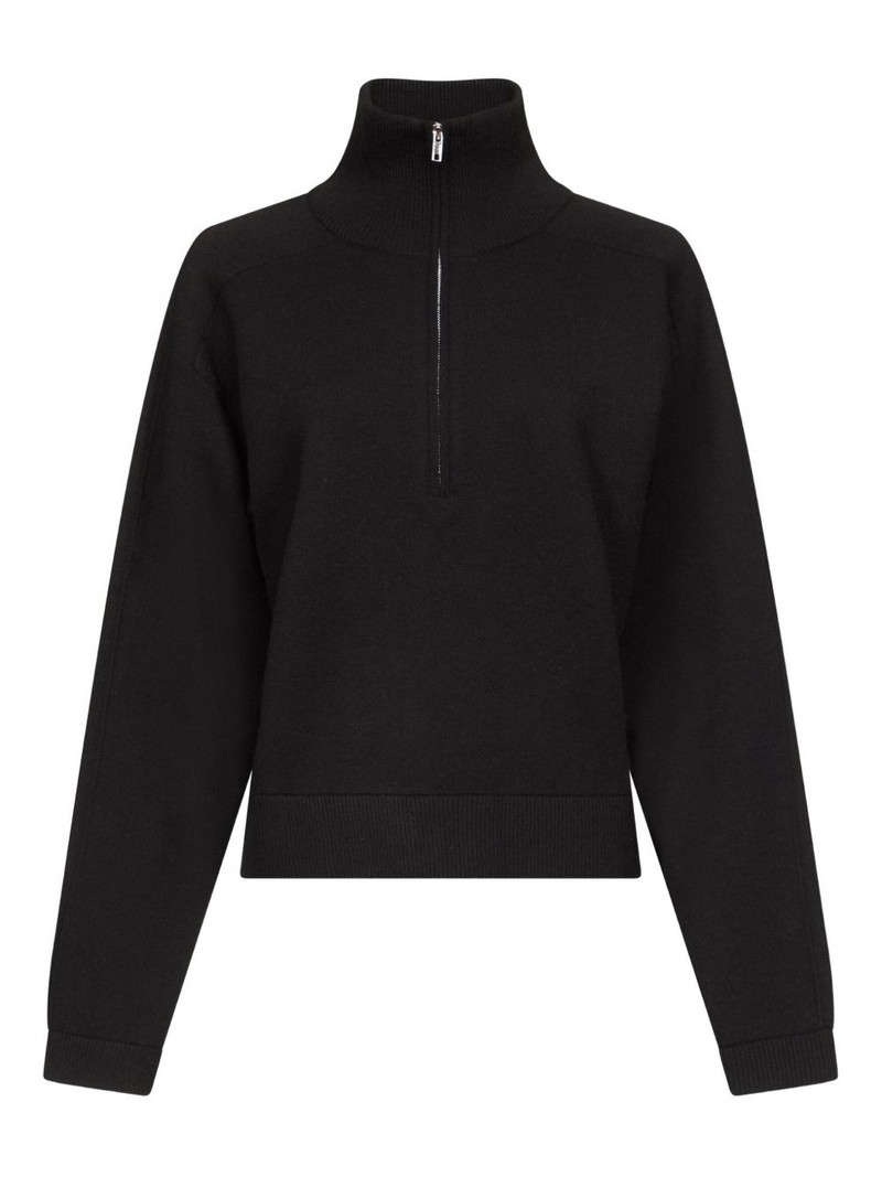 DRIES zip-front sweater 1